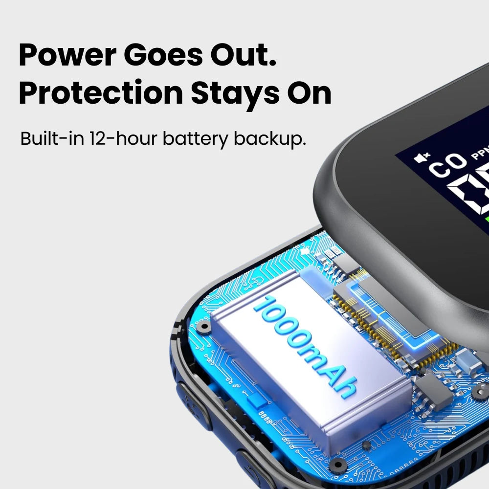 Nexvur™ 5 In 1 CO Detector